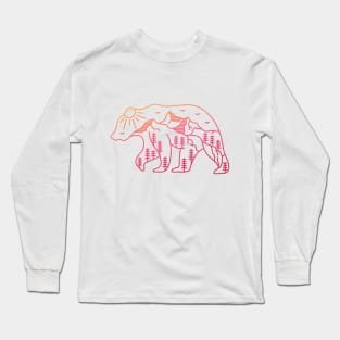 The Adventurous Bear Long Sleeve T-Shirt